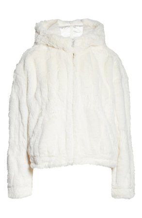 UGG® Mandy Faux Fur Hooded Jacket | Nordstrom
