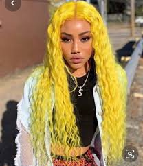 yellow wig baddie - Google Search