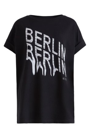 ALLSAINTS Imogen Berlin Berlin Stretch Cotton Graphic Tee | Nordstrom
