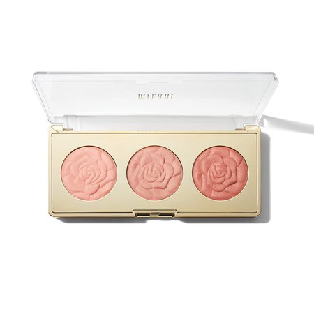Amazon.com : Milani Rose Blush Trio Palette - Floral Fantasy (0.42 Ounce) Vegan, Cruelty-Free Powder Blush Palette that Shapes, Contours and Highlights Face with Matte & Shimmery Color (Floral Fantasy) : Beauty & Personal Care