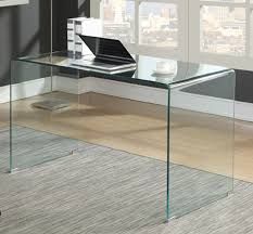glass office desk - Google Search