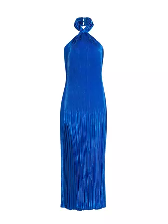 Shop L'Idée Soiree Sleeveless Pleated Gown | Saks Fifth Avenue