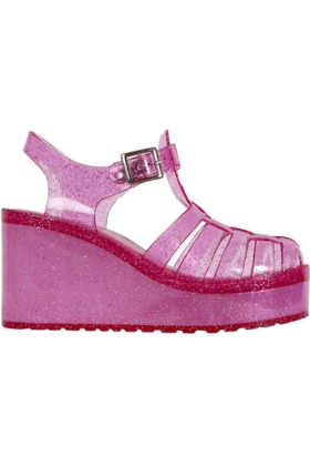 Platform Jelly Shoes