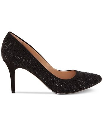 INC International Concepts Women's Zitah Embellished Pointed Toe Pumps, Created for Macy's & Reviews - Heels & Pumps - Shoes - Macy's