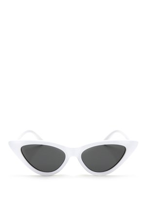 white cat eye sunglasses - Google Search
