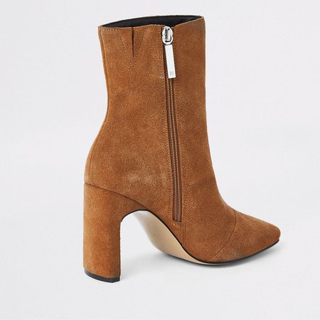 river island brown boots