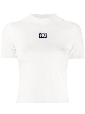 Alexander Wang logo-print T-shirt