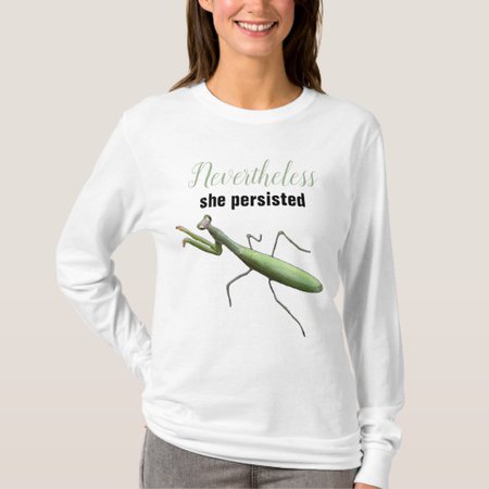 Sprout Praying Mantis T-Shirt | Zazzle.com