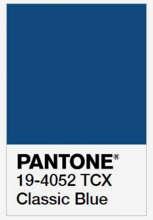 Pantone blue