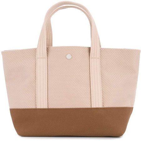 Cabas knit style small tote bag