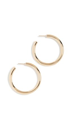 Jennifer Zeuner Jewelry Серьги-кольца среднего размера Lou | SHOPBOP SAVE UP TO 40% SURPRISE SALE