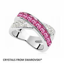 Betti Charming Cross Ring Crystals SWAROVSKI 6 Colors Bijoux – Rockin Docks Deluxephotos