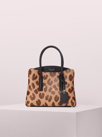margaux leopard medium satchel | Kate Spade New York