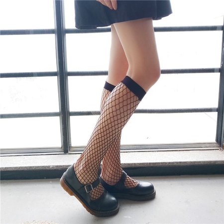 Gentiana Set of 2: Fishnet Socks | YesStyle