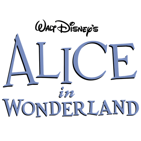 Disney's Alice in Wonderland Logo PNG Transparent & SVG Vector - Freebie Supply