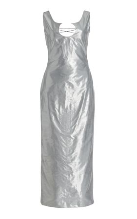 Lazo Silk Maxi Dress By Esånt | Moda Operandi