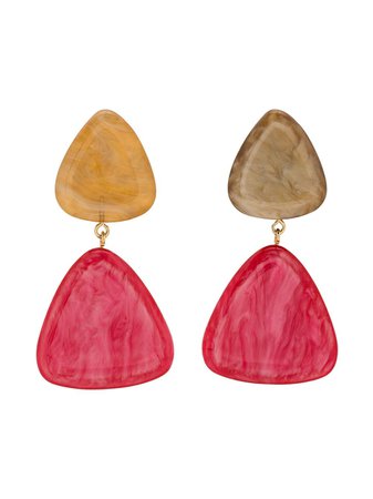 Valet Studio Pebble Drop Earrings Ss20 | Farfetch.com
