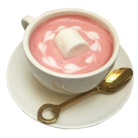 pink cafe latte