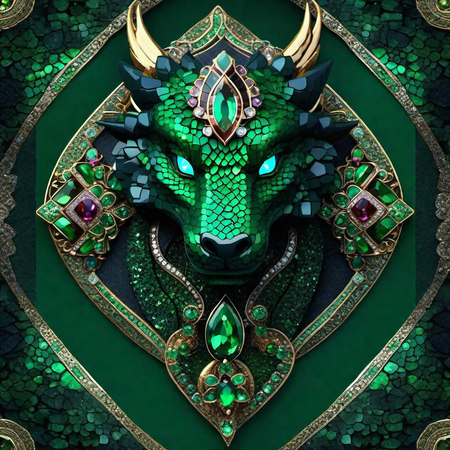 Emerald Green Dragon