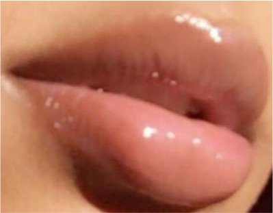 Lipgloss On Lips