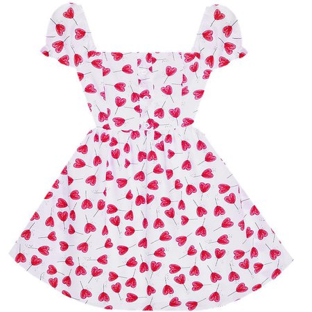 Heart Shaped Lollipops Dress – Bonne Chance Collections