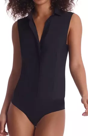 Commando Sleeveless Button-Up Bodysuit | Nordstrom