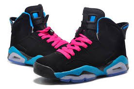 pink blue and black Jordans - Google Search