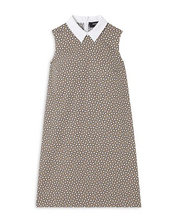PAULE KA Domino Print Collared Dress | Bloomingdale's