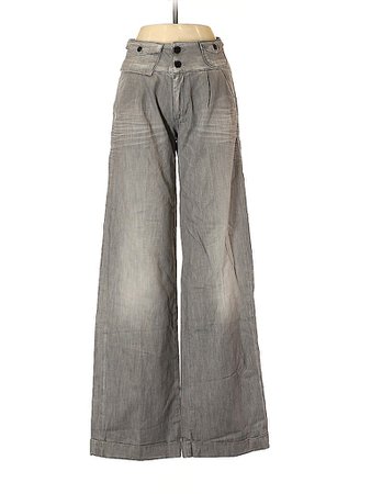 Twenty8Twelve 100% Cotton Grey Casual Pants 25 Waist - 84% off | thredUP