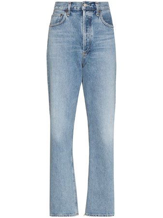 Shop AGOLDE '90s Pinch Waist straight-leg jeans with Express Delivery - FARFETCH