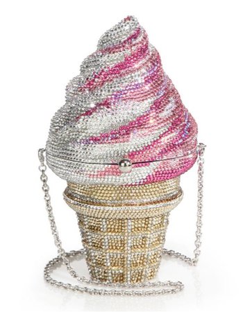 Judith Lieber Couture Ice Cream Cone Bag
