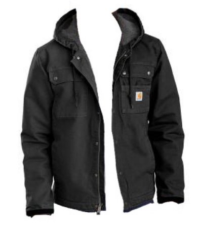 carhartt winter coat in black