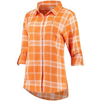 womens cream and orange flannel shirt - Google Search