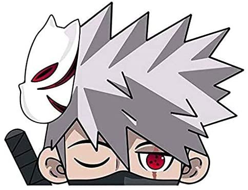 Amazon.com: Naruto Kakashi PeekerPersonality Anime Graphics Sticker Graphic Decal Sticker : Automotive