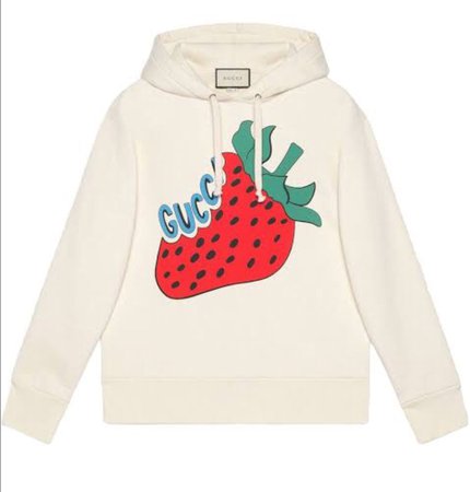 strawberry hoodie