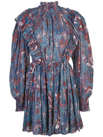 Ulla Johnson Floral Print Dress - Farfetch