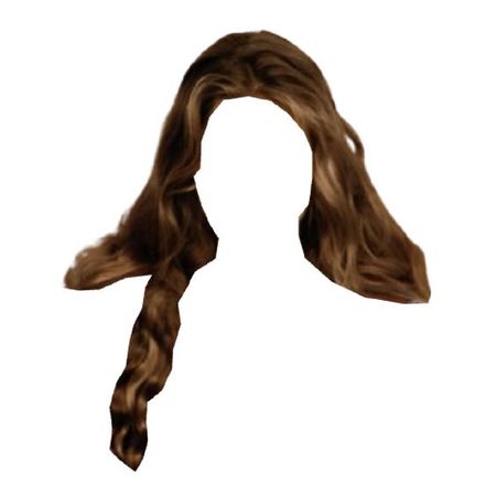 long wavy brown hair vintage 90's blowout hairstyle