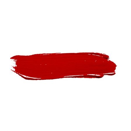 red paint swoosh
