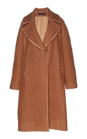 Wool-Blend Corduroy Cocoon Coat by Martin Grant | Moda Operandi