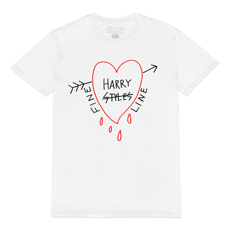 Harry Styles + Alessandro Michele Fine line shirt