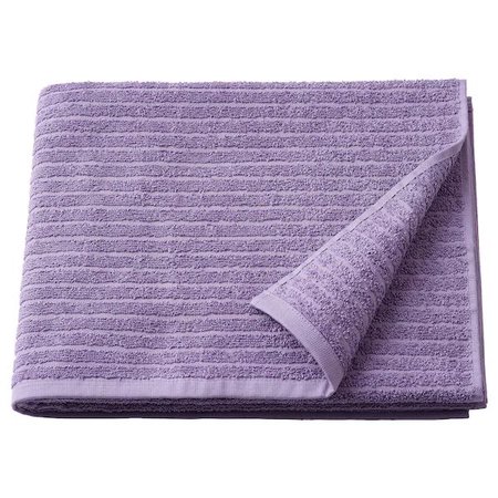 purple towel