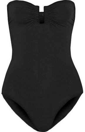 Les Essentiels Cassiopée Bandeau Swimsuit - Black