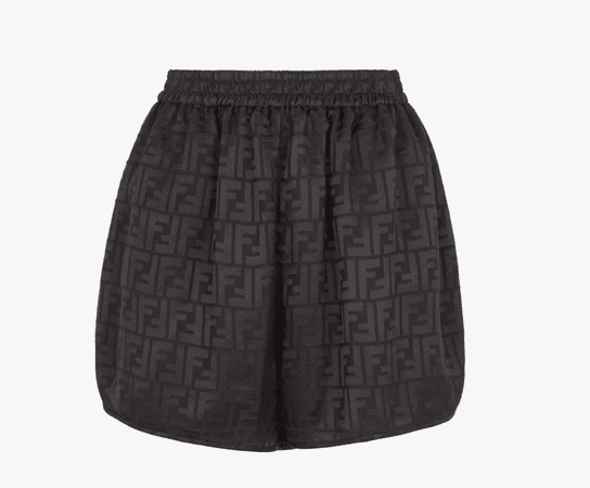 Fendi - Black silk shorts $1,100.00