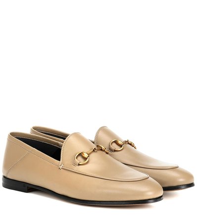 Jordaan Leather Loafers - Gucci | Mytheresa