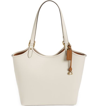 COACH Polished Pebble Leather Day Tote | Nordstrom