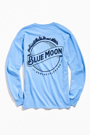 Blue Moon Denver Long Sleeve Tee | Urban Outfitters