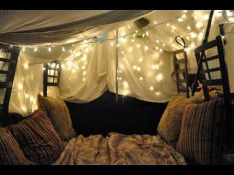 pillow fort fairy lights