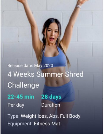 Chloe Ting workout