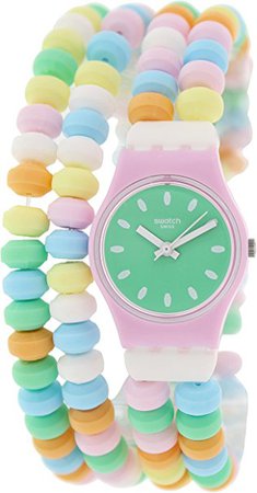 Amazon.com: Swatch Caramellissima Small Ladies Watch LP135B: Swatch: Watches