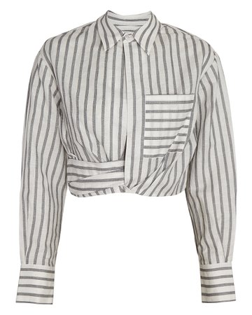 Significant Other Orla Cropped Shirt | INTERMIX®